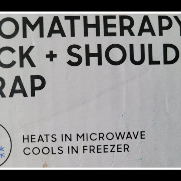 Sharper Image Aromatherapy Neck and Shoulder Wrap- Color Pink..NIB - Picture 6 of 8